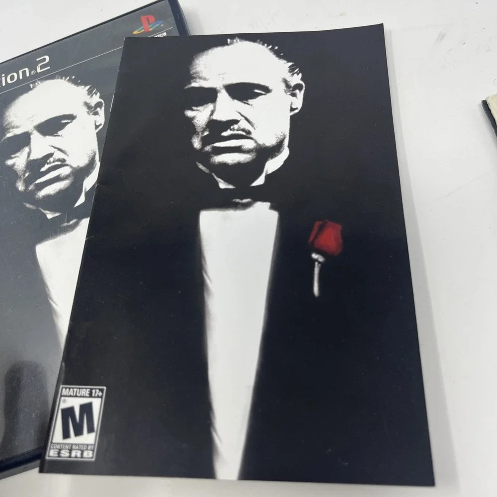 PS2 The Godfather Limited Edition - Case Map Manual Only (NO GAME DISC)